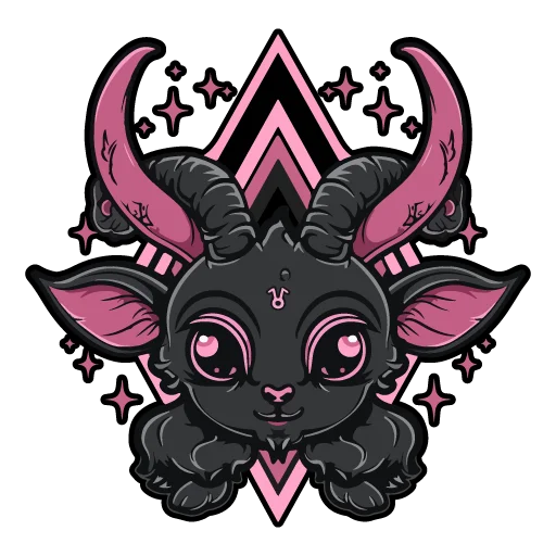 🐐 Стикер «satanic goats» для Telegram