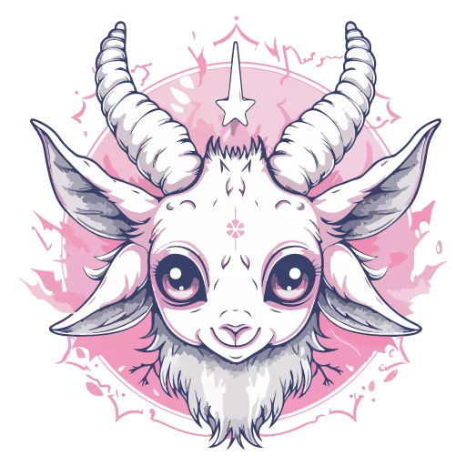 🐐 Стикер «satanic goats» для Telegram