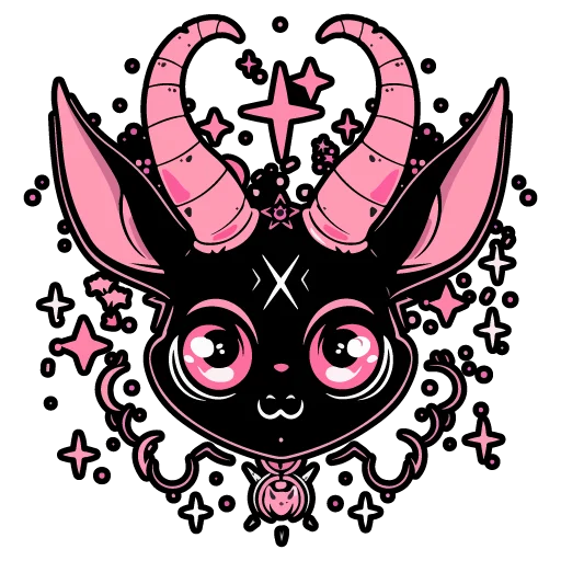 🐐 Стикер «satanic goats» для Telegram