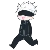 🚶‍♂️ Эмодзи «Satoru Gojo / Jujutsu Kaisen» для Telegram