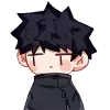 😑 Эмодзи «Satoru Gojo / Jujutsu Kaisen» для Telegram