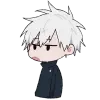 😐 Эмодзи «Satoru Gojo / Jujutsu Kaisen» для Telegram