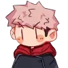 🤨 Эмодзи «Satoru Gojo / Jujutsu Kaisen» для Telegram