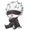 😊 Эмодзи «Satoru Gojo / Jujutsu Kaisen» для Telegram