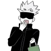 🫢 Эмодзи «Satoru Gojo / Jujutsu Kaisen» для Telegram