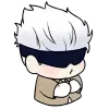 🙁 Эмодзи «Satoru Gojo / Jujutsu Kaisen» для Telegram