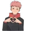 🫶 Эмодзи «Satoru Gojo / Jujutsu Kaisen» для Telegram
