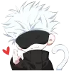 ❤️ Эмодзи «Satoru Gojo / Jujutsu Kaisen» для Telegram