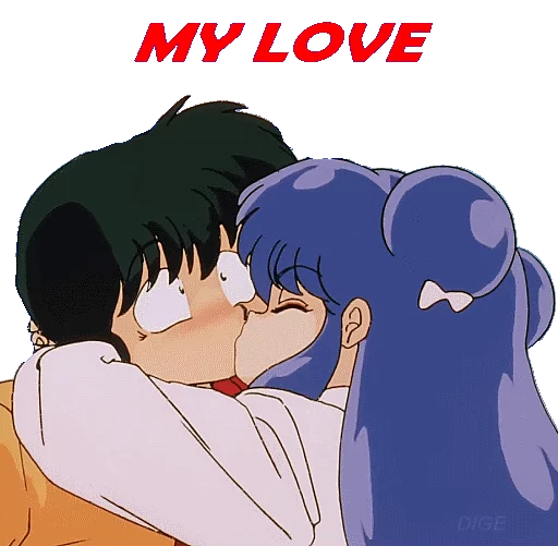 👄 Стикер «RANMA1/2» для Telegram