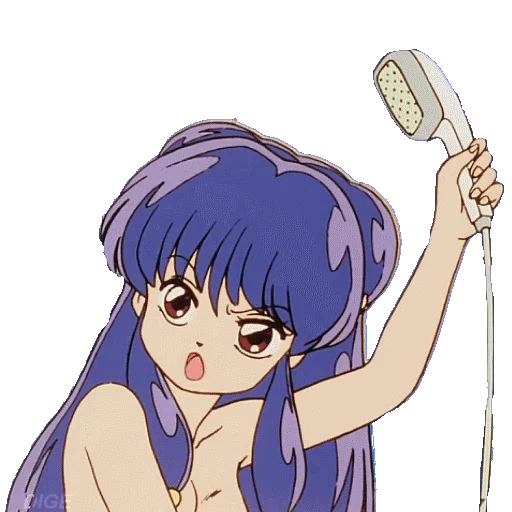 🚿 Стикер «RANMA1/2» для Telegram