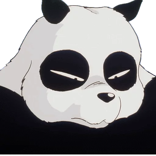🐼 Стикер «RANMA1/2» для Telegram