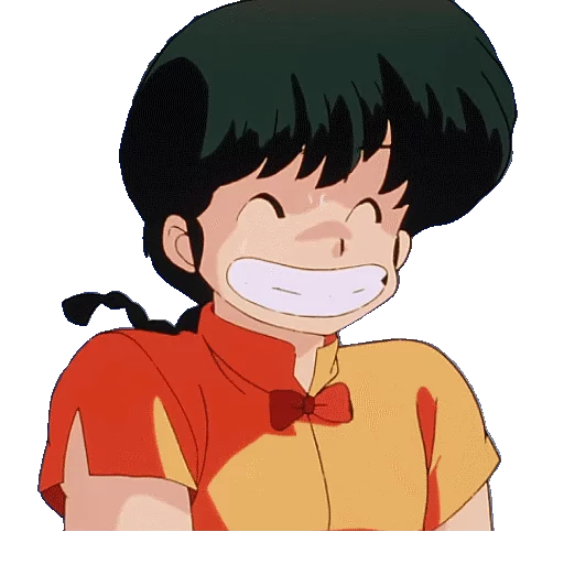 😬 Стикер «RANMA1/2» для Telegram