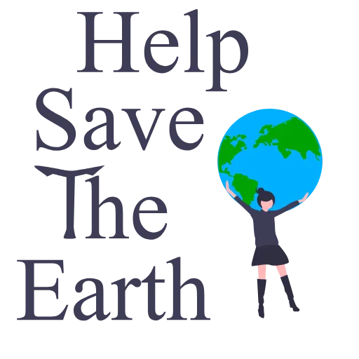 😛 Стикер «Save the Planet» для Telegram