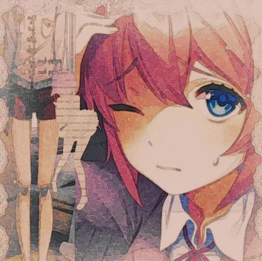 🤩 Стикер «˗ˋˏsayori ˎˊ˗» для Telegram