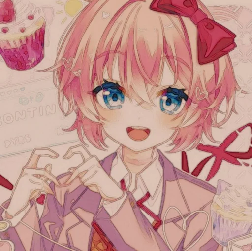 🤩 Стикер «˗ˋˏsayori ˎˊ˗» для Telegram