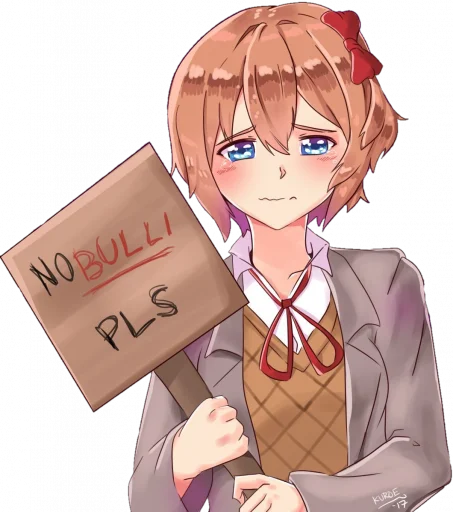 🧡 Стикер «sayori.chr» для Telegram
