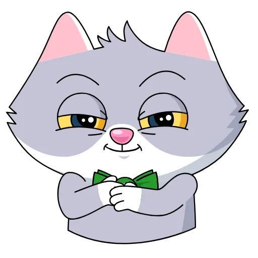 😏 Стикер «Сберкот обновлен» для Telegram