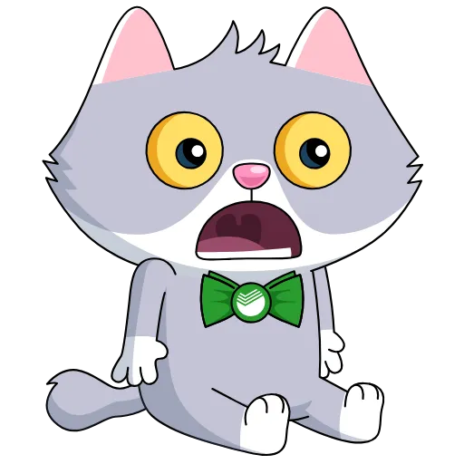 😧 Стикер «Сберкот обновлен» для Telegram