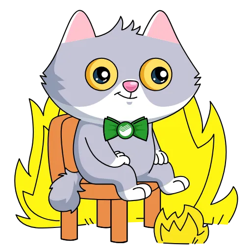 👌 Стикер «Сберкот обновлен» для Telegram