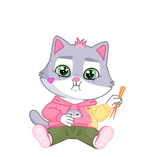 🍣 Стикер «СберКот в Котоверсуме» для Telegram