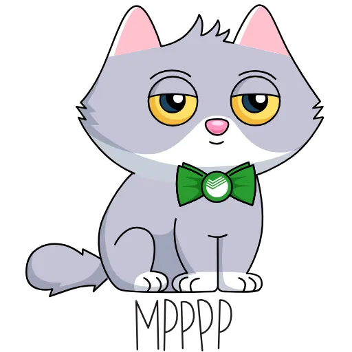 🐈 Стикер «Sbercat and Kitsy» для Telegram
