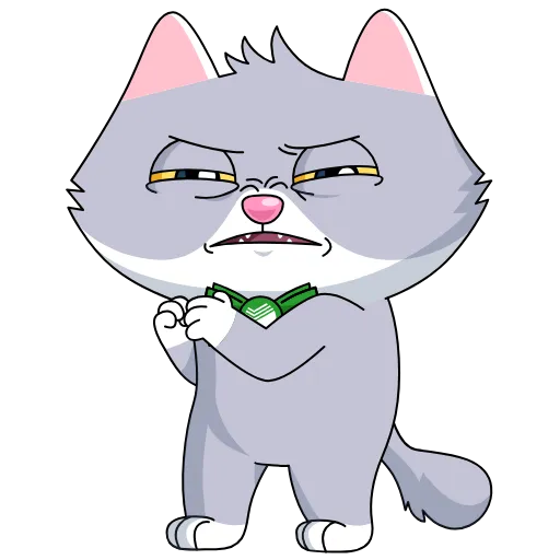 😤 Эмодзи «СберКот и друзья» для Telegram