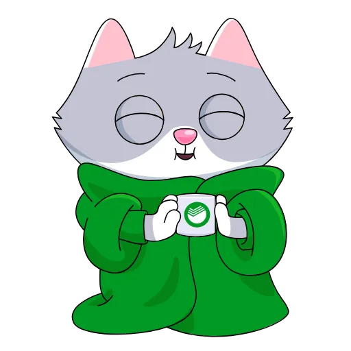 🙂 Эмодзи «СберКот и друзья» для Telegram