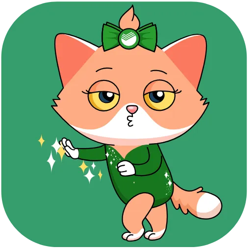😏 Эмодзи «СберКот и друзья» для Telegram