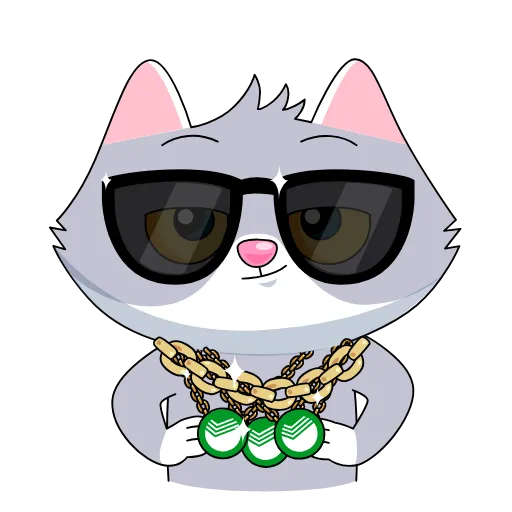 😎 Эмодзи «СберКот и друзья» для Telegram