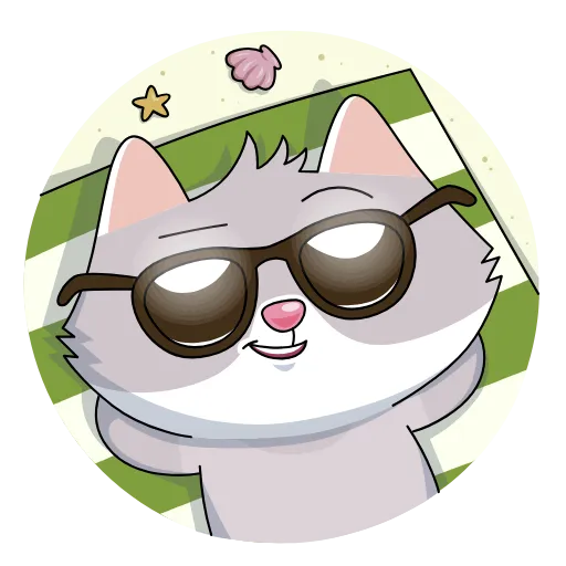 😎 Эмодзи «СберКот и друзья» для Telegram