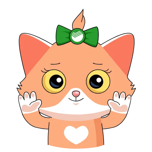 😘 Эмодзи «СберКот и друзья» для Telegram