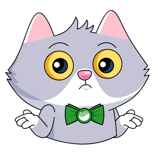🤷‍♂️ Эмодзи «СберКот и друзья» для Telegram