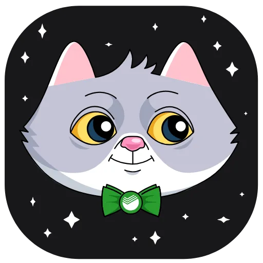 👀 Эмодзи «СберКот и друзья» для Telegram