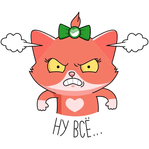 😡 Эмодзи «СберКот и друзья» для Telegram