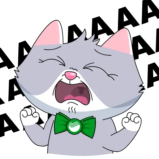 😫 Эмодзи «СберКот и друзья» для Telegram