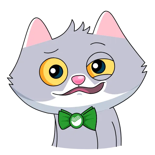 😉 Эмодзи «СберКот и друзья» для Telegram