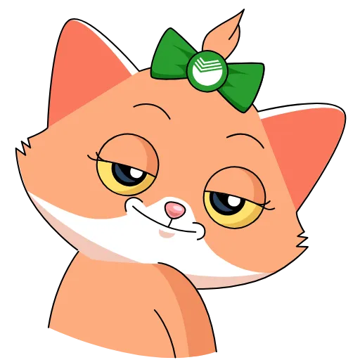 ☺️ Эмодзи «СберКот и друзья» для Telegram