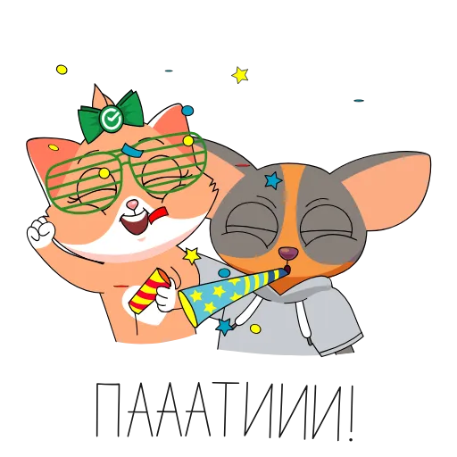 🥳 Стикер «Сберк 2» для Telegram