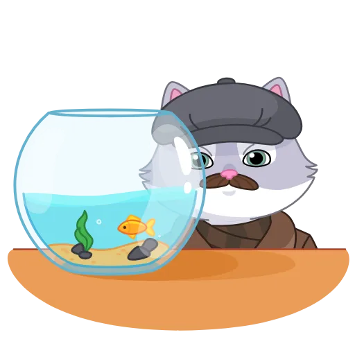 🤩 Стикер «Каникулы в Котоверсуме» для Telegram