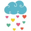 🌨 Эмодзи «Буквы иконки и цифры» для Telegram