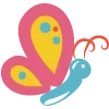 🦋 Эмодзи «Буквы иконки и цифры» для Telegram