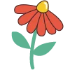 🌺 Эмодзи «Буквы иконки и цифры» для Telegram