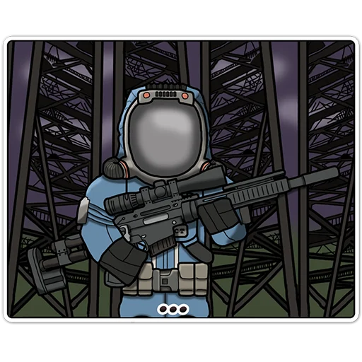 😎 Стикер «STALCRAFT» для Telegram