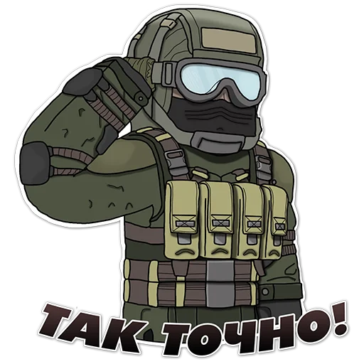 🫡 Стикер «STALCRAFT» для Telegram