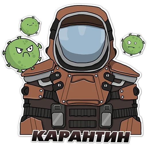 🦠 Стикер «STALCRAFT» для Telegram