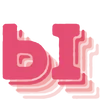 🔤 Эмодзи «Розовые буквы с тенью» для Telegram