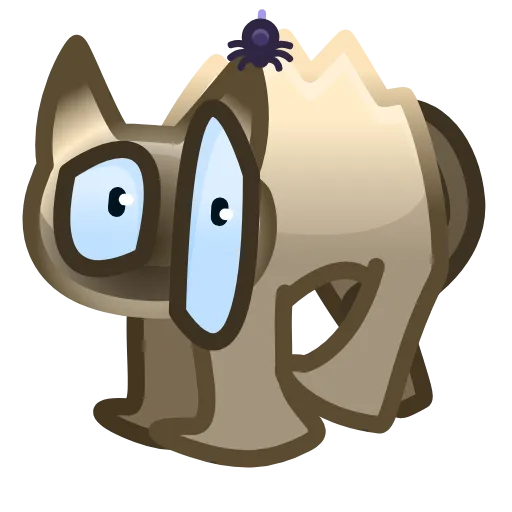 Стикерпак Scared Cat для Telegram — скачать