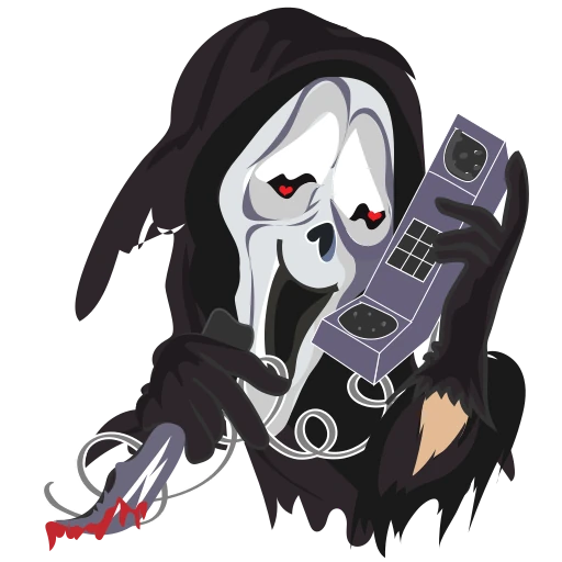 Стикерпак Scare movie для Telegram — скачать
