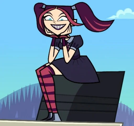 Стикерпак Lauren Scary girl для Telegram — скачать