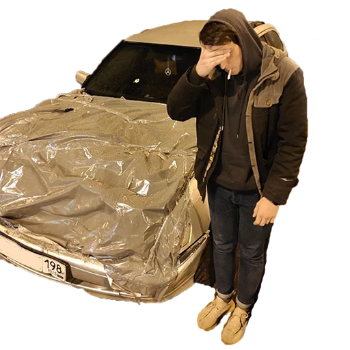 💔 Стикер «suicidemercedes» для Telegram